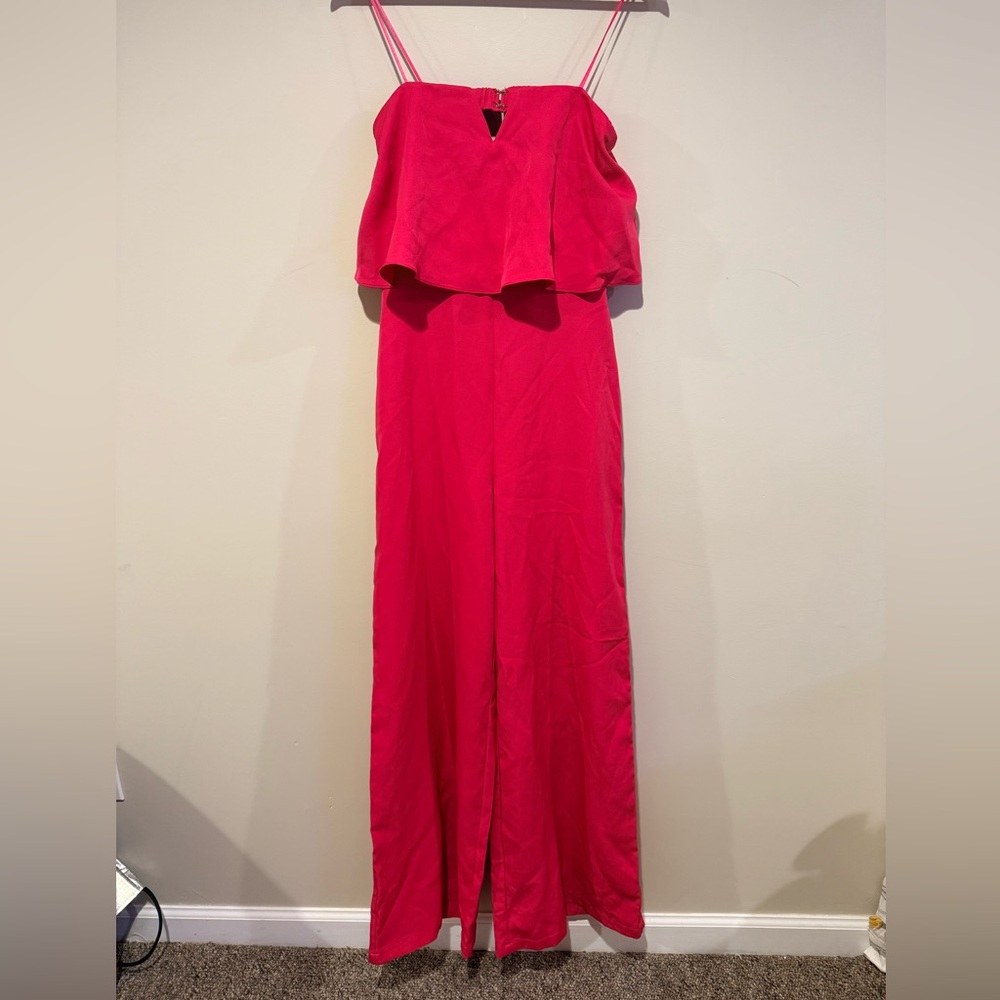 Hot Pink Elegant Women's jumpsuit size small